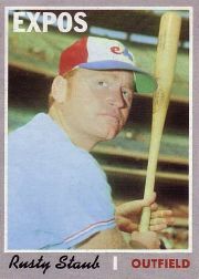 1970 Topps Baseball Cards      585     Rusty Staub